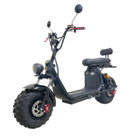 Электроскутер Citycoco GT X7 PRO Черный матовый (2000W) Off Road