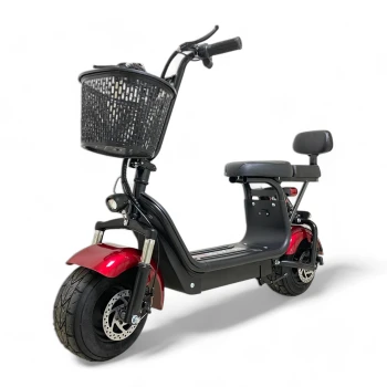 Электроскутер CityCoco WOLONG C1 PRO 48V 11Ah 800W Красный